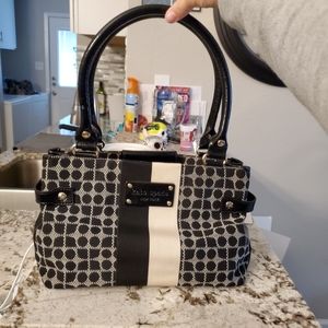 Kate Spade BRAND NEW black & white purse